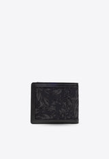 Barocco Jacquard Bi-Fold Wallet