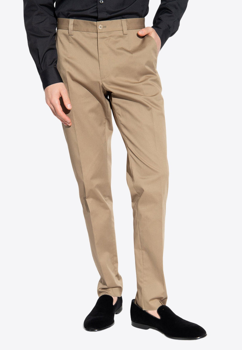 Straight-Leg Chino Pants