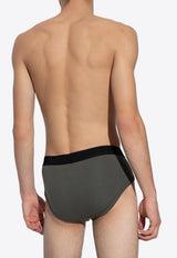 Logo Jacquard Stretch Briefs