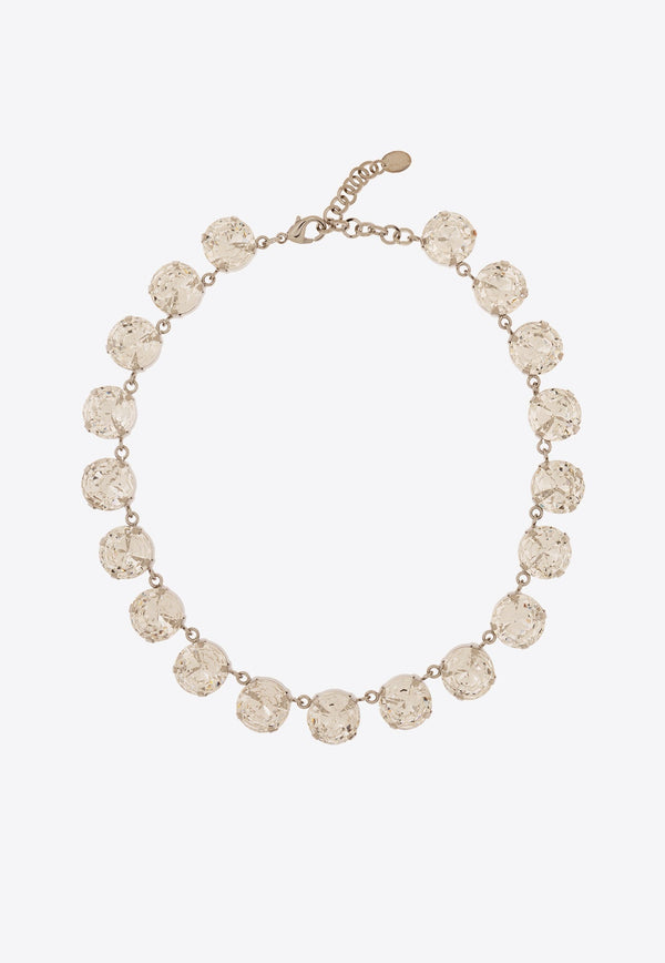 Pearl-Embellished Necklace