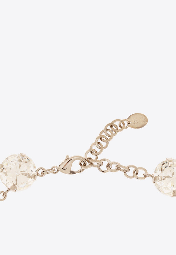 Pearl-Embellished Necklace