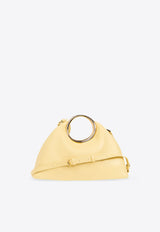 Le Calino Ring Top Handle Bag in Nappa Leather