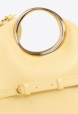 Le Calino Ring Top Handle Bag in Nappa Leather