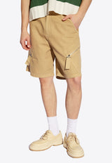 Le Marrone Zipped Cargo Shorts