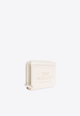 The Mini Grained Leather Compact Wallet