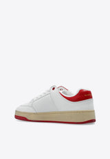 SL/61 Grained Leather Sneakers