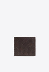 Intrecciato Leather Bi-Fold Wallet