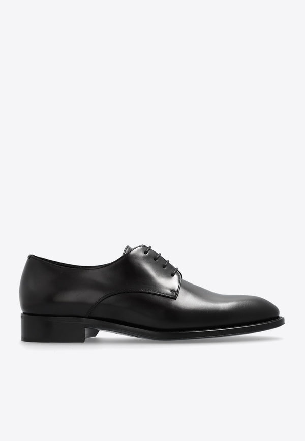 Adrien Derby Shoes in Smooth Leather
