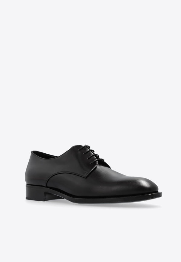 Adrien Derby Shoes in Smooth Leather