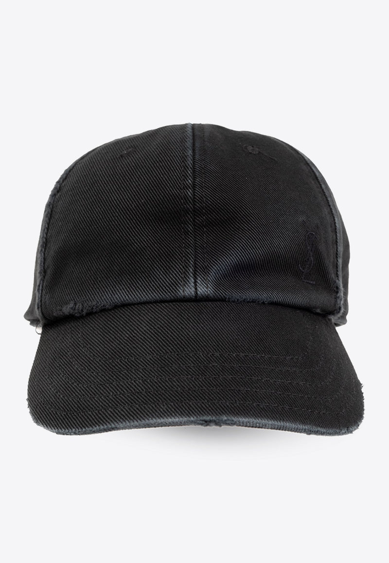 Cassandre Washed Denim Baseball Cap