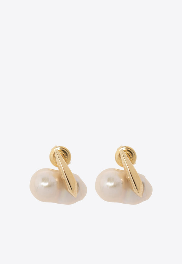 Small Baroque Pearl Earrings