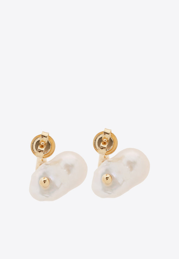 Small Baroque Pearl Earrings