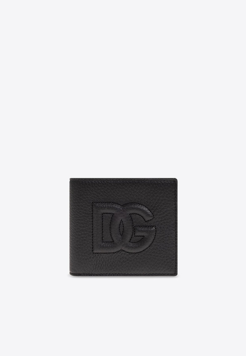 DG Logo Leather Bi-Fold Wallet