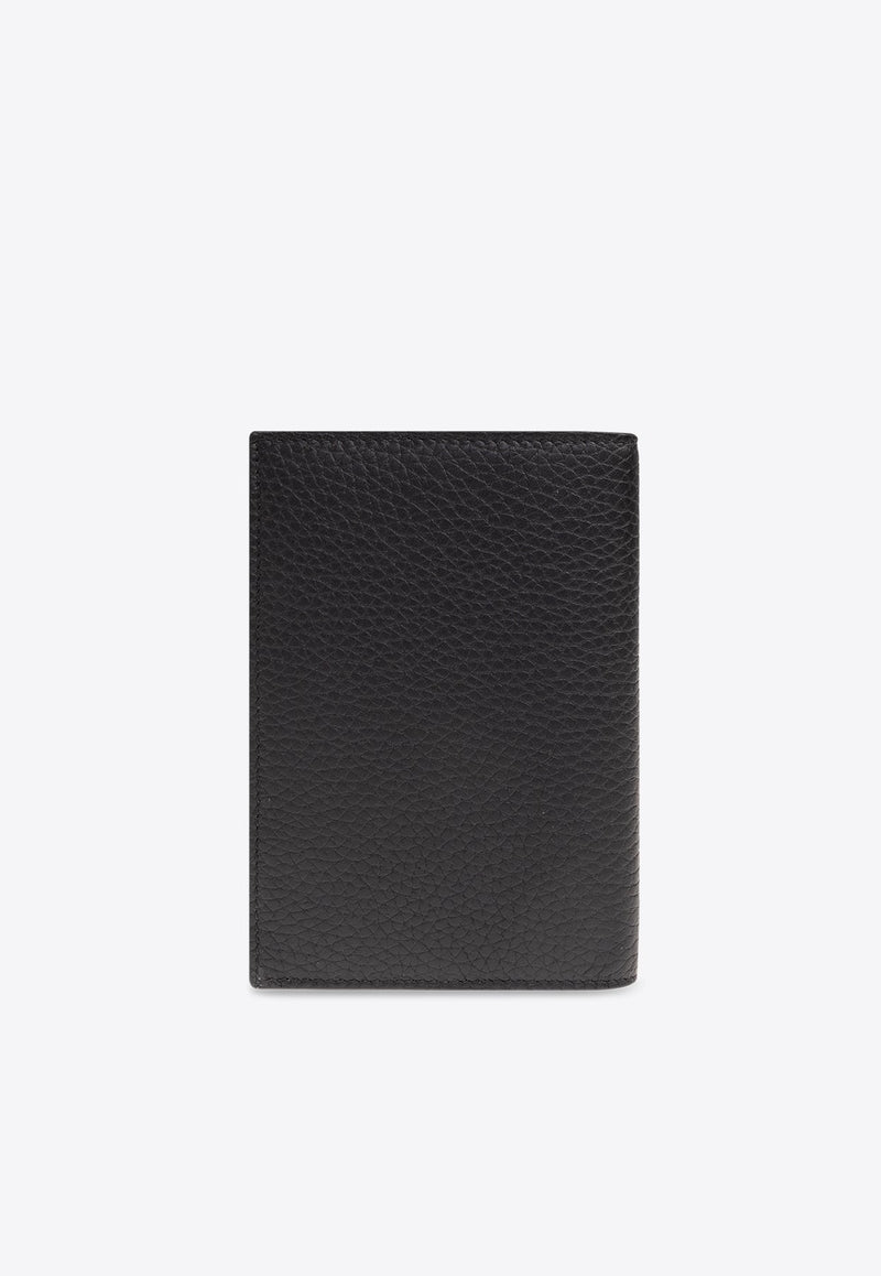 DG Logo Passport Holder in Calf Leather