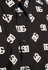 All-Over DG Print Long-Sleeved Shirt