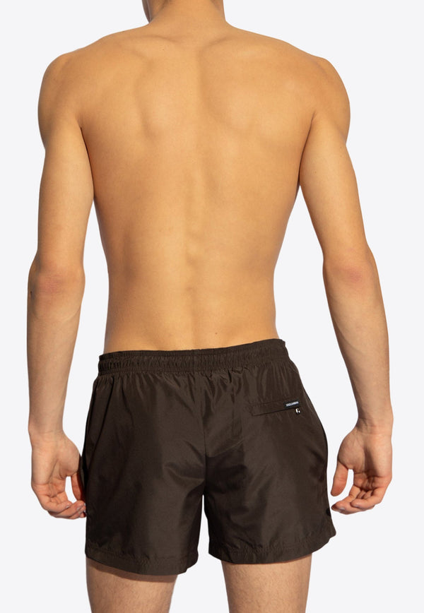 Logo-Embroidered Swim Shorts