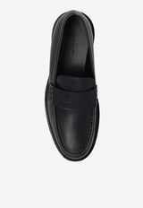 Military Leather Loafers