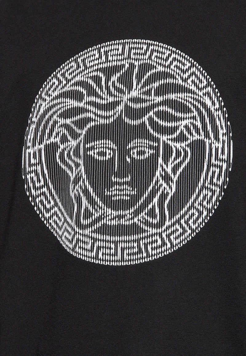Medusa Embroidered Crewneck Sweatshirt