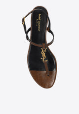 Cassandre Leather Thong Sandals