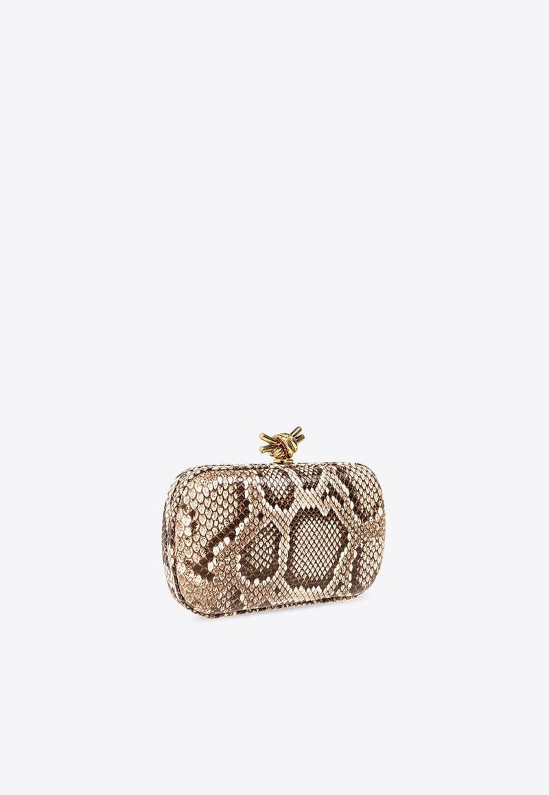 Knot Python Minaudiere Clutch Bag