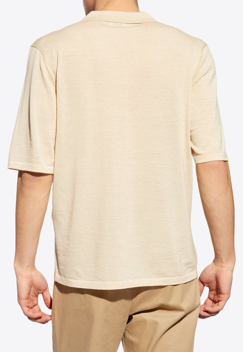 Cassandre Wool Polo T-shirt