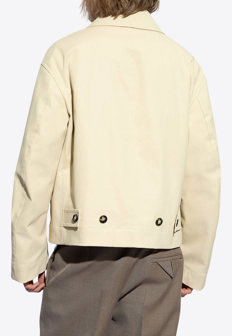 Coated Long-Sleeved Jacket
