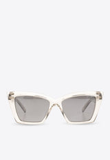 Logo Cat-Eye Sunglasses