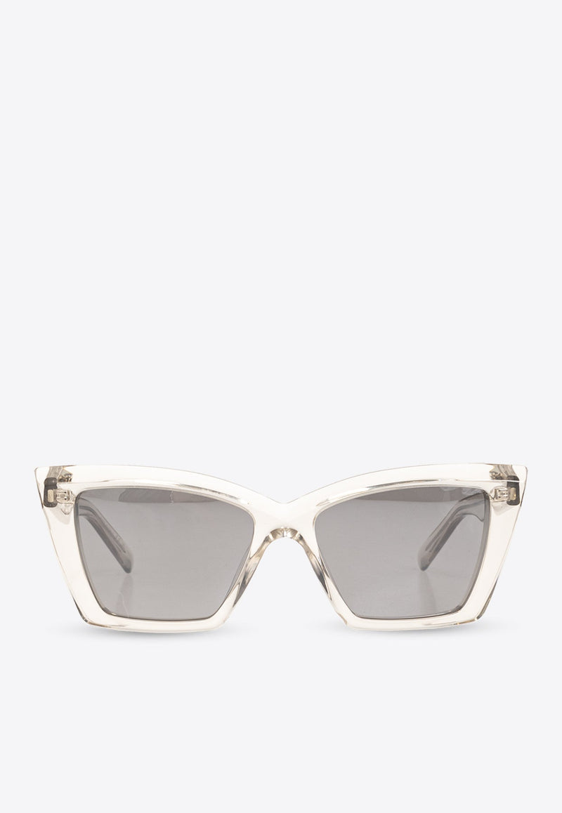 Logo Cat-Eye Sunglasses