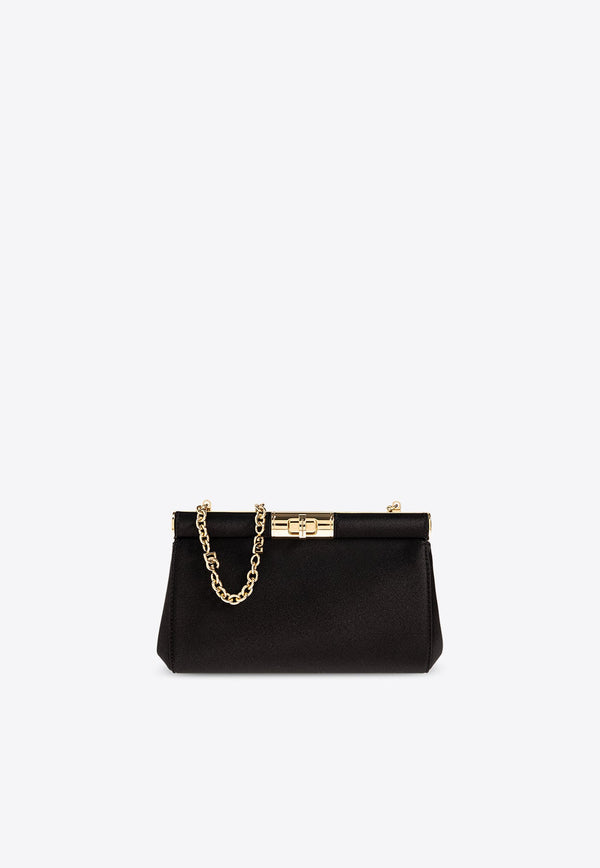 Small Marlene Satin Shoulder Bag