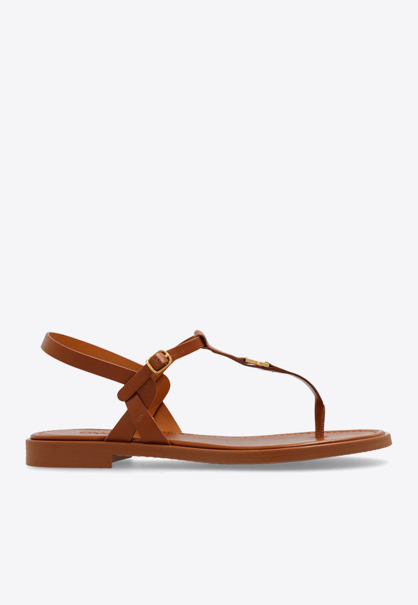Marcie Buckled Flat Sandals