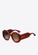 Paisley Rounded Sunglasses