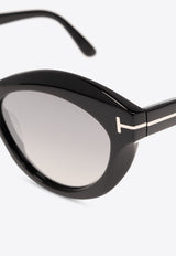 Toni Oval Sunglasses