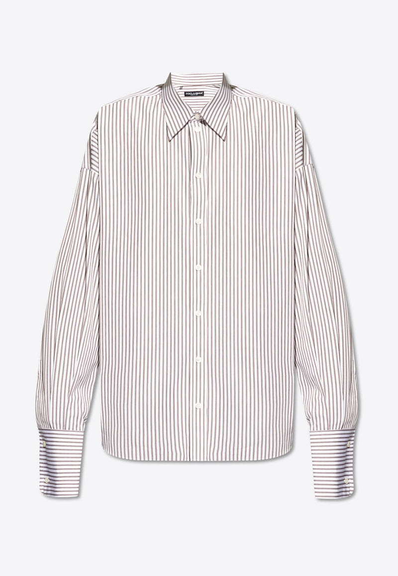 Oversize Pinstripe Shirt