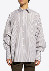 Oversize Pinstripe Shirt