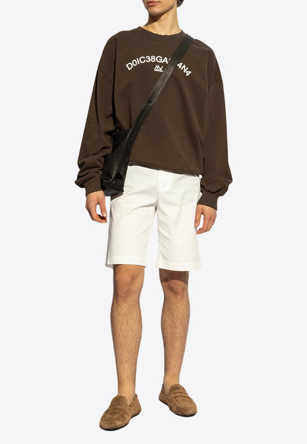 Logo Patch Bermuda Shorts