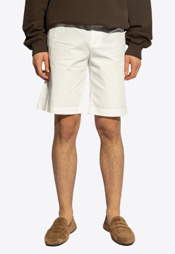 Logo Patch Bermuda Shorts