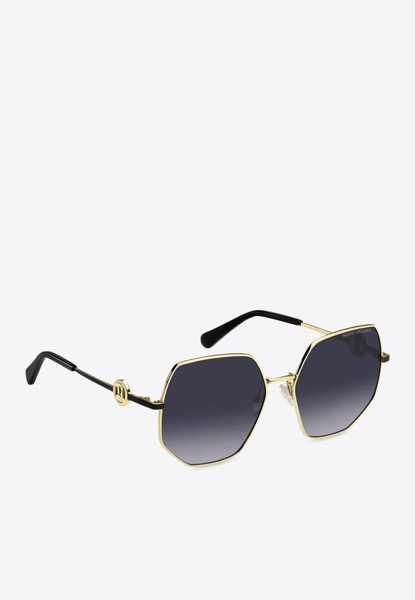 The J Marc Monogram Geometric Sunglasses