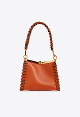 Mini Vela Leather Shoulder Bag