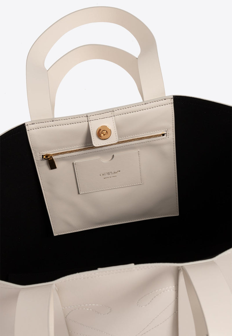 Medium Day Off Tote Bag in Calf Leather