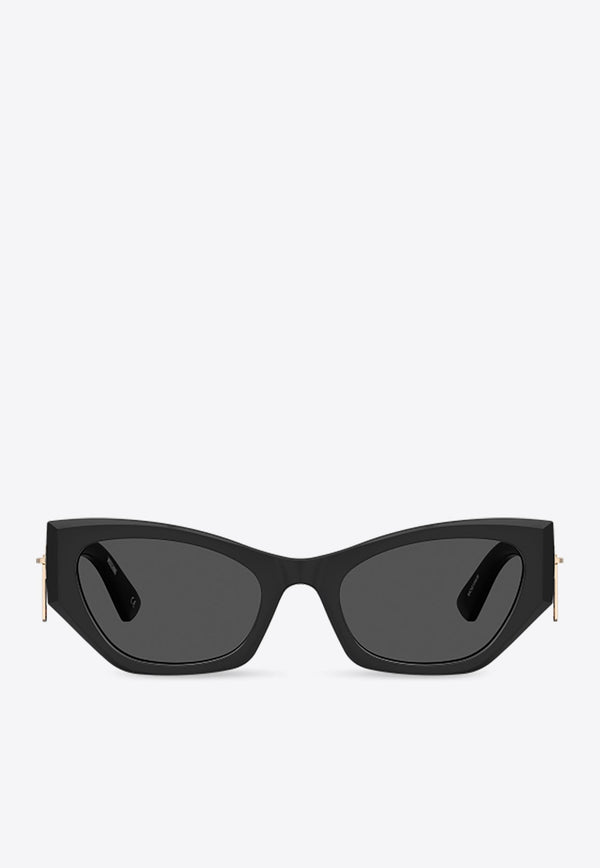 Grilamid Zipper Cat-Eye Sunglasses