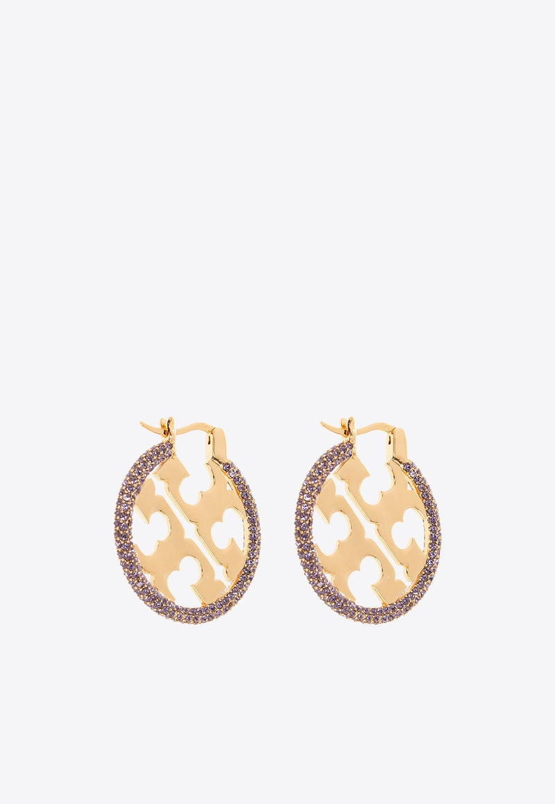 Miller Crystal-Embellished Hoop Earrings