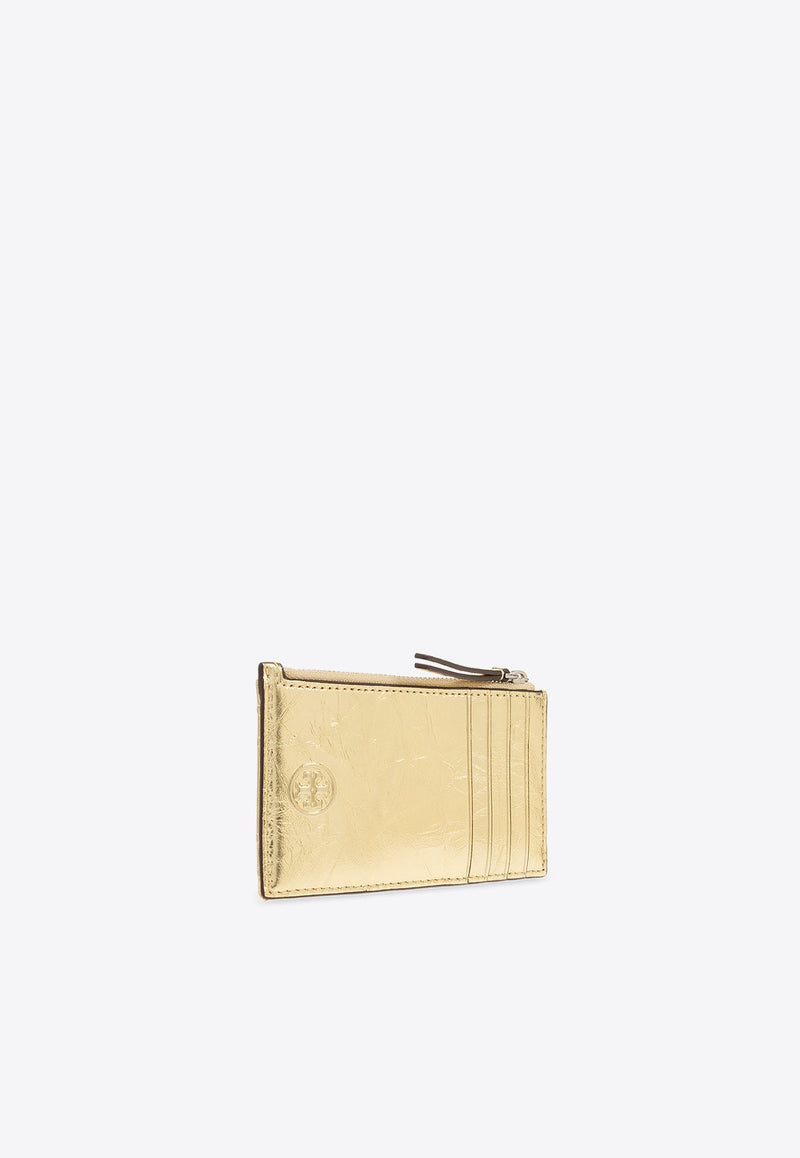 Fleming Soft Metallic Zip Cardholder