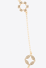 Kira Clover Crystal Necklace
