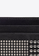 Studded Leather Cardholder