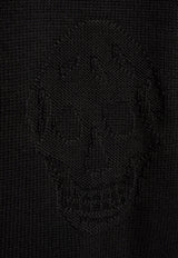 Jacquard Skull Crewneck Sweater