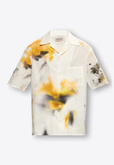 Obscured Floral Short-Sleeved Shirt