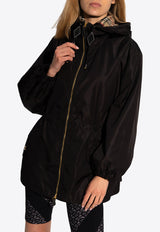 Relaxed Lightweight Hooded Jacket