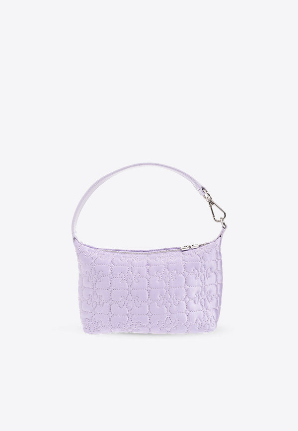 Small Butterfly Quilted Shoulder Bag