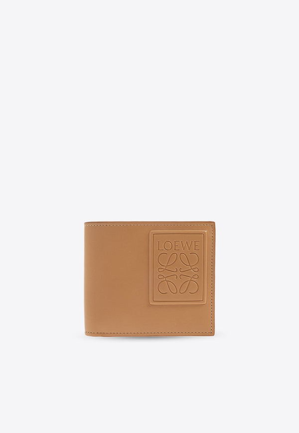 Debossed Logo Patch Bifold Wallet