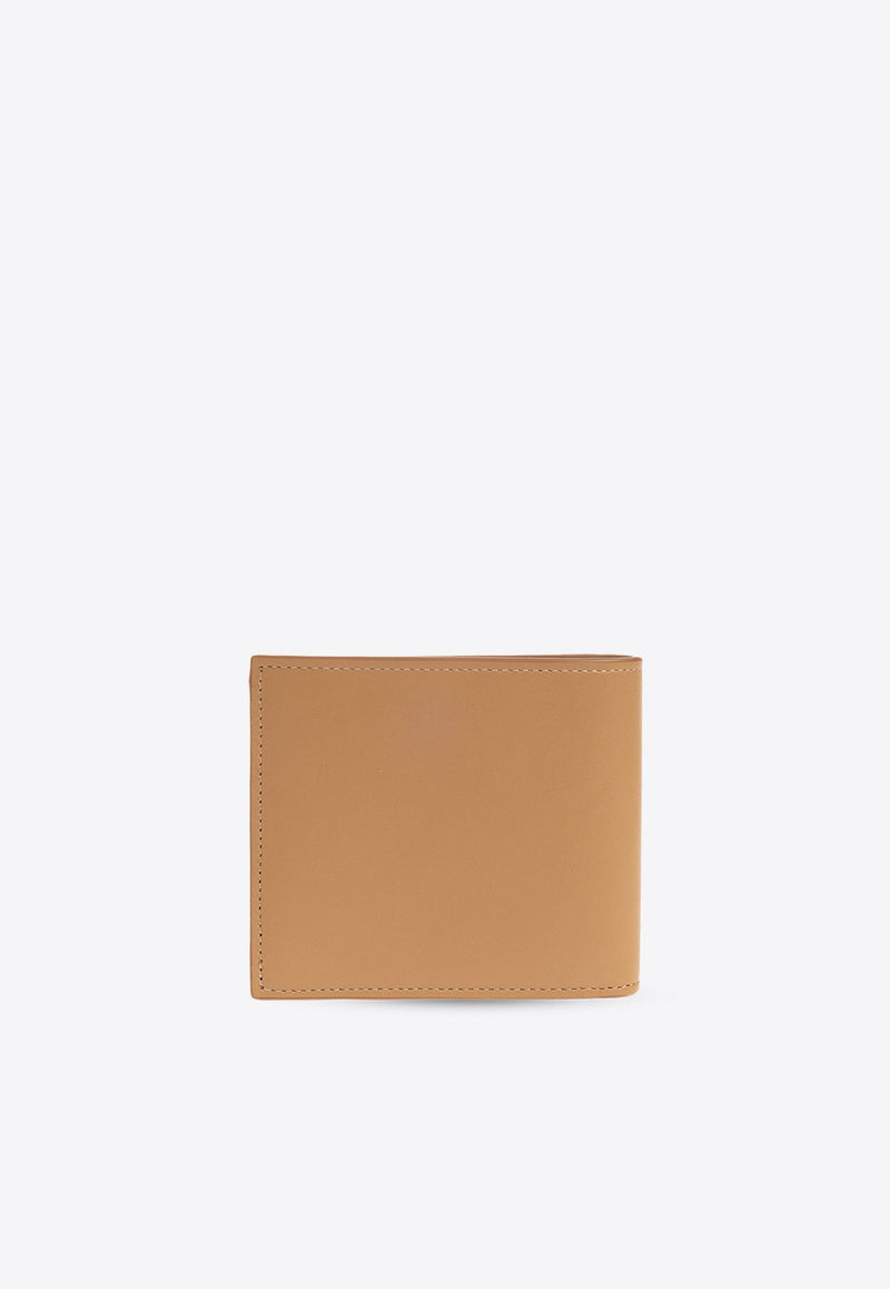 Debossed Logo Patch Bifold Wallet